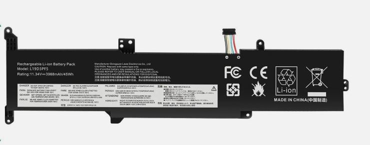 New Compatible Lenovo IdeaPad L19D3PF5 L19L3PF5 Battery 45WH