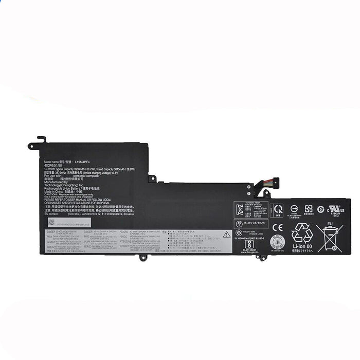 New Compatible Lenovo IdeaPad Slim 7 14IIL05 Battery 60.7WH - LaptopParts.ca