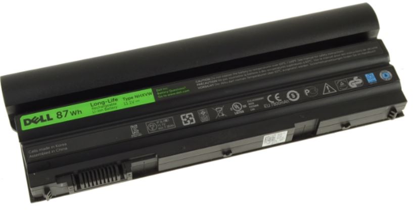 New Genuine Dell Latitude E5420 E5520 E6420 E6520 Battery 87WH 0NHXVW NHXVW