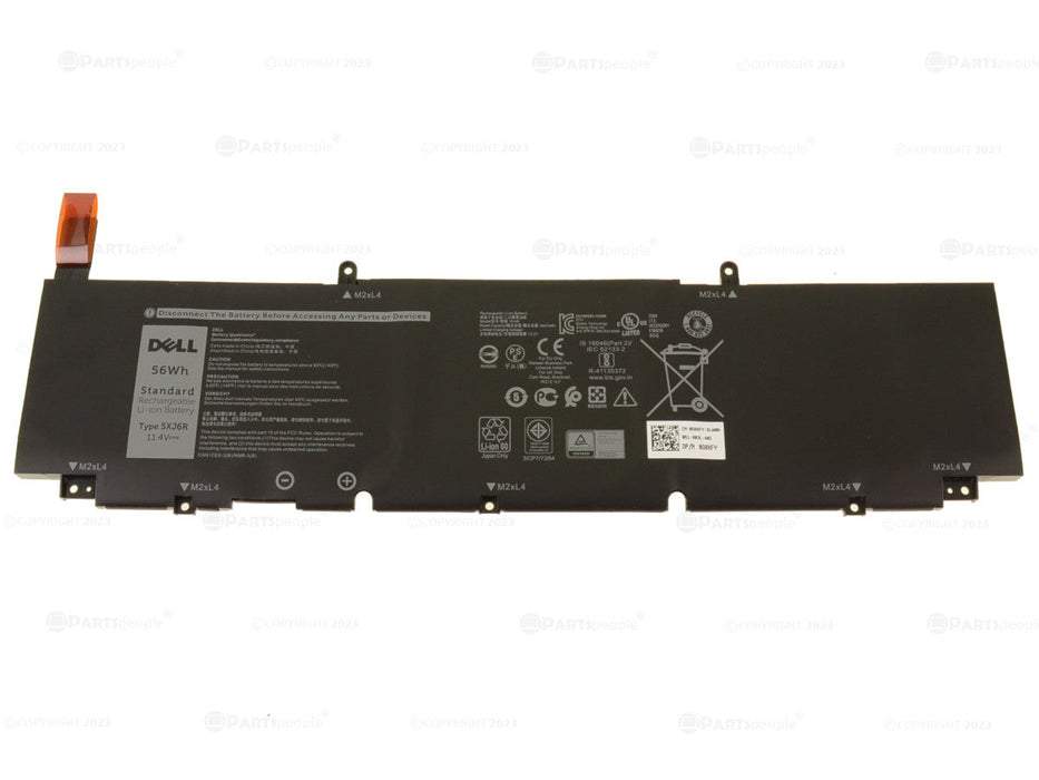 New Dell Original Precision 5750 5760 XPS 9700 9710 56Wh Battery 5XJ6R G8XFY