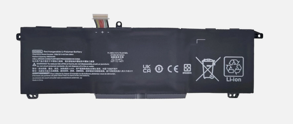 New Compatible HP HSTNN-DB9U L84356-2C1 L84392-005 SD06XL Battery 70.91WH