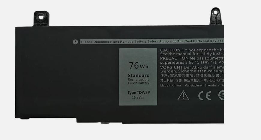New Compatible Dell Alienware 0TDW5P 4RRR3 TDW5P V9XD7 Battery 76Wh