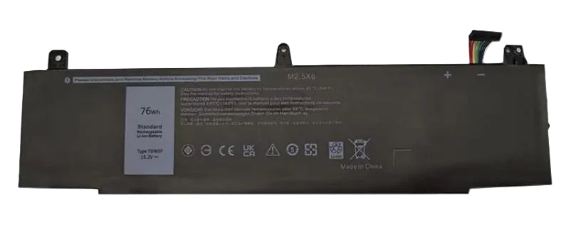 New Compatible Dell Alienware 0TDW5P 4RRR3 TDW5P V9XD7 Battery 76Wh
