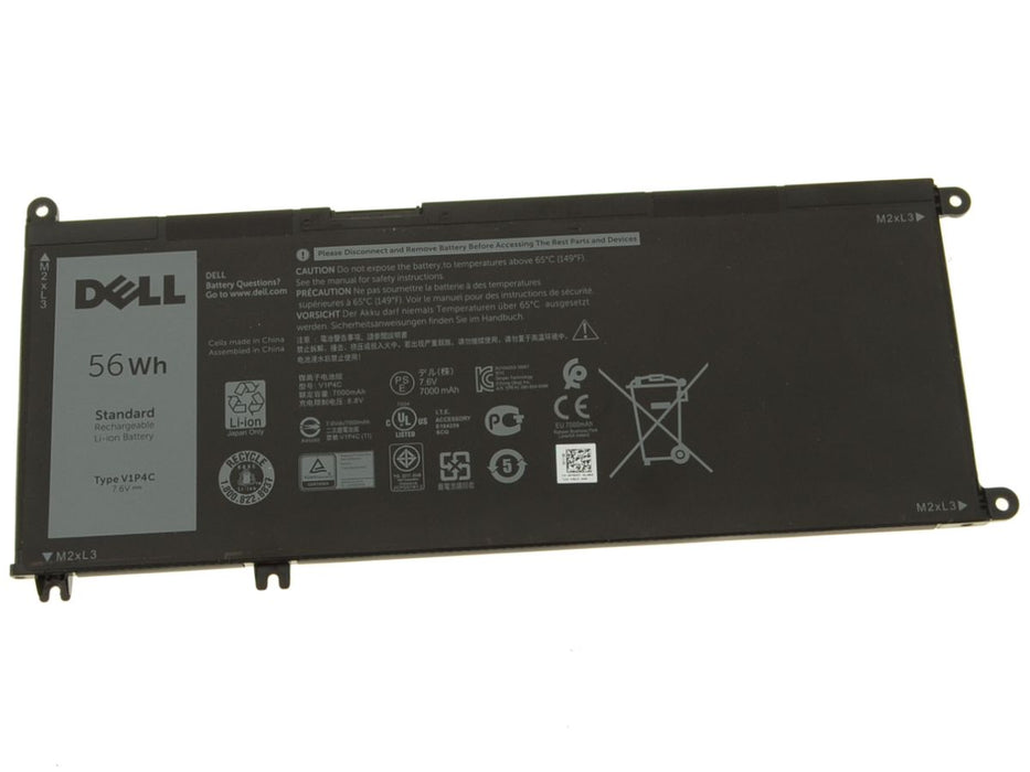 New Dell OEM Original Chromebook 13 3380 V1P4C Battery 56Wh - LaptopParts.ca