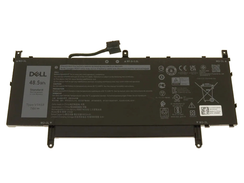 New Genuine Dell Latitude 9520 Battery 48.5WH 0V5K68 V5K68 - LaptopParts.ca