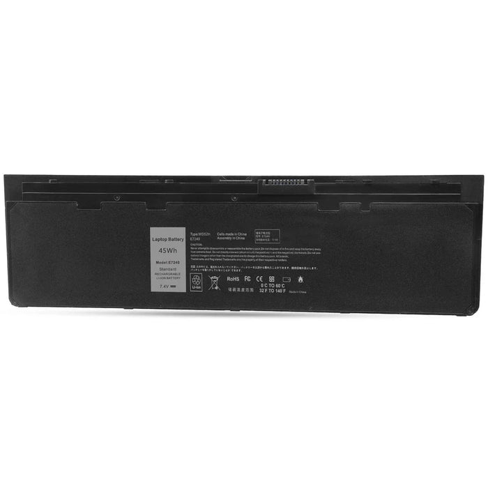New Compatible Dell Latitude E7240 E7250 GD076 KKHY1 451-BBFW 451-BBFX VFV59 0VFV59 W57CV WD52H HJ8KP NCVF0 Battery 52Wh