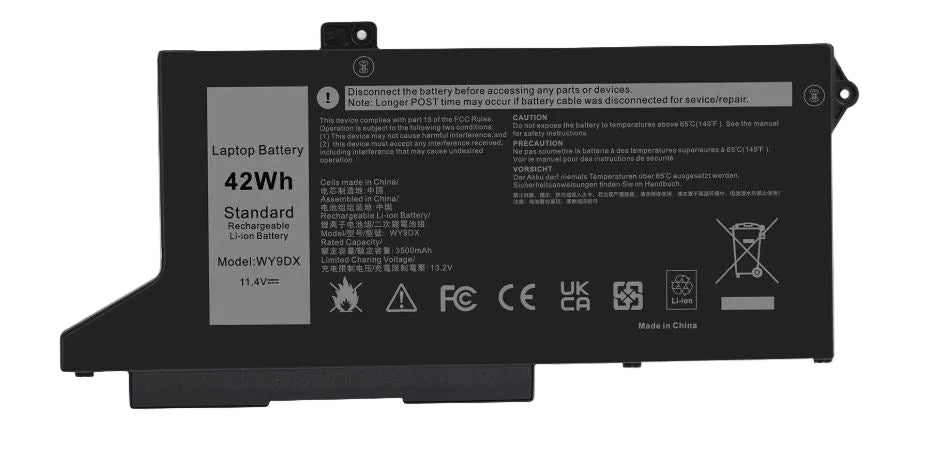 New Compatible Dell 0WY9DX WY9DX Battery 42WH