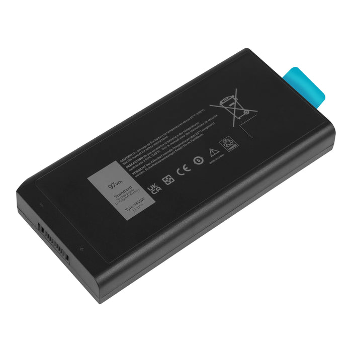 X8VWF New Compatible Dell Latitude 14 Rugged Extreme 5404 5414 E5404 7404 7414 Battery 97WH - LaptopBatteries.ca