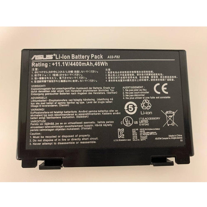 A32-F82 New Genuine Asus K40 K40E K40IJ K40IN Battery 46Wh - LaptopBatteries.ca