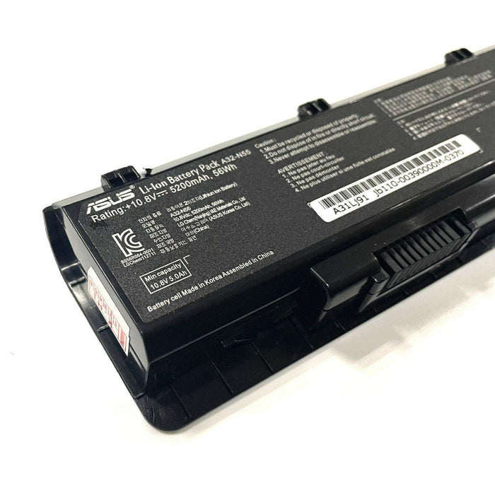 A32-N55 New Genuine Asus Battery 56WH - LaptopBatteries.ca