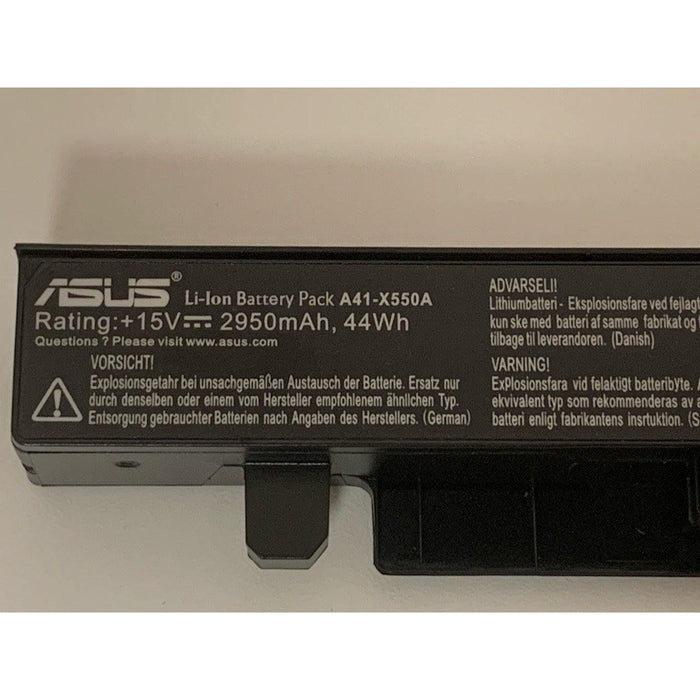 A41-X550A New Genuine Asus F550L F550La F550Lb F550Lc F550V F550Vb F550Vc Battery 44Wh - LaptopBatteries.ca