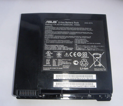 A42-G74 New Compatible Asus Battery 75Wh - LaptopBatteries.ca