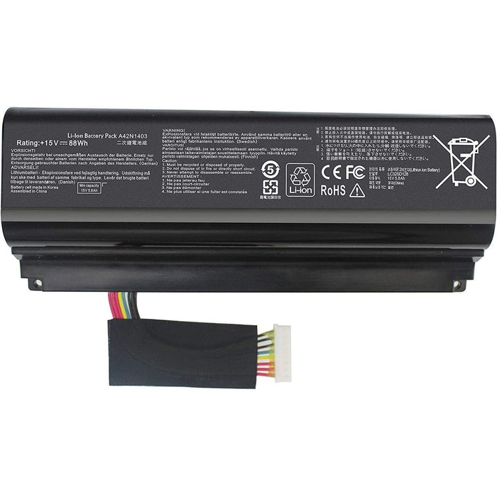 A42N1403 New Compatible Asus G751 G751J G751JM G751JY Battery 88WH - LaptopBatteries.ca