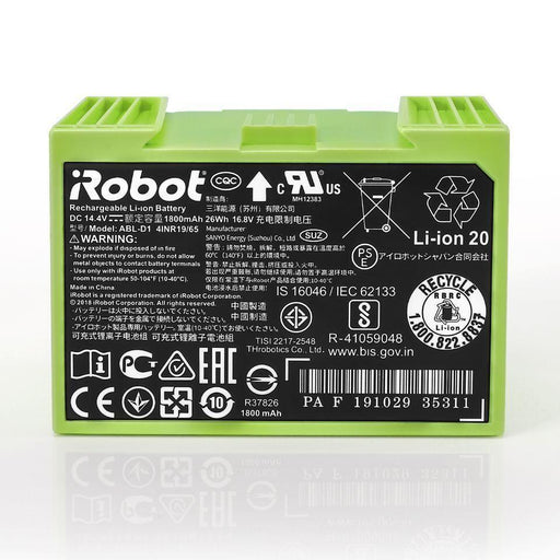 ABL-D1 New Genuine iRobot Roomba E6 6198 E6198 E619820 Battery 26WH - LaptopBatteries.ca