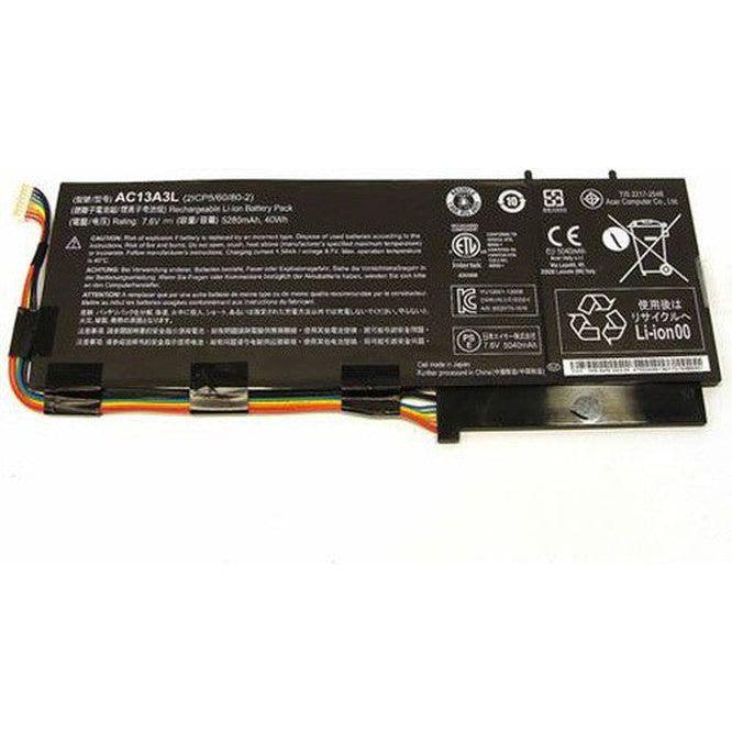 AC13A3L New Acer Aspire P3-131-4602 P3-131-4833 P3-171 P3-171-3322Y2G12AS P3-171-3322Y4G06AS P3-171-5333Y4G12AS P3-171-6820 Battery 40Wh - LaptopBatteries.ca