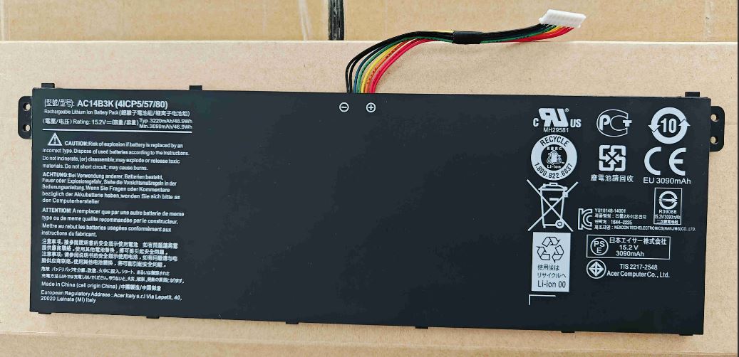 New Compatible Acer Chromebook C730E Laptop Battery AC14B3K KT.00403.041 - LaptopParts.ca