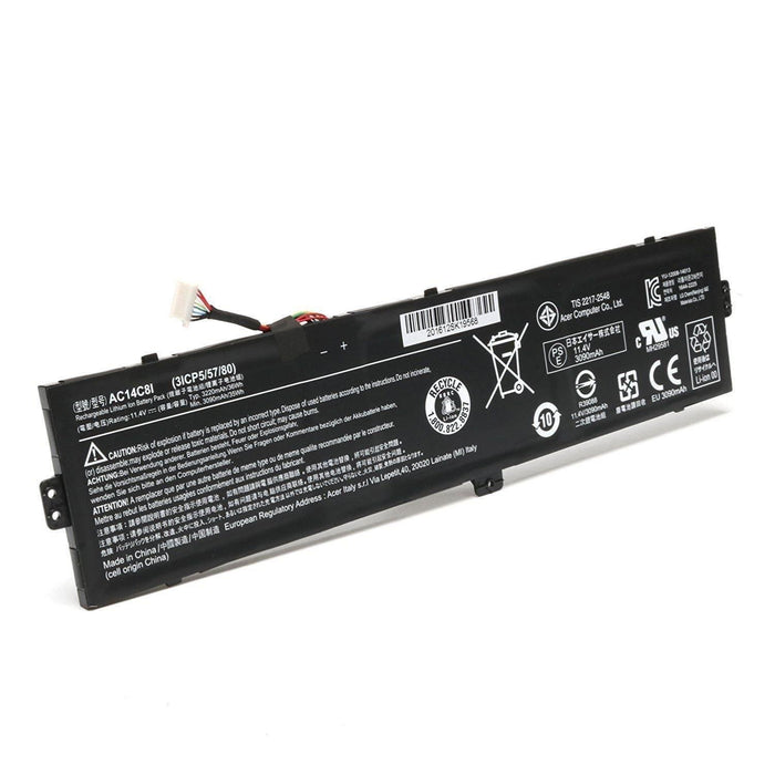 AC14C8I New Acer Aspire Switch 12 SW5-271 SW5-271-61X7 SW5-271-63YP SW5-271-604B SW5-271-640N SW5-271-67SF SW5-271-62X3 Battery 36Wh - LaptopBatteries.ca