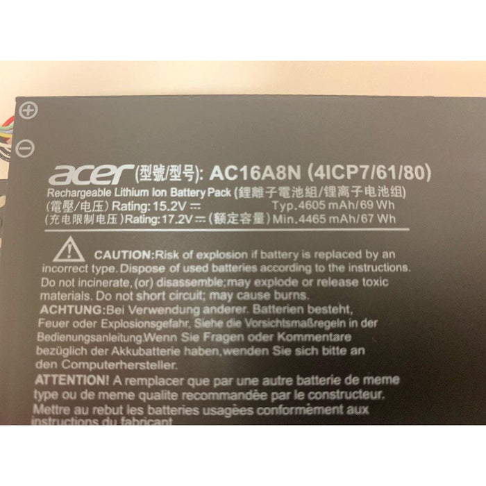 AC16A8N New Acer Aspire V17 Nitro VN7-793G VN7-793G-57J0 VN7-793G-74NP VN7-793G-706L VN7-593G-52FD Battery 67Wh - LaptopBatteries.ca