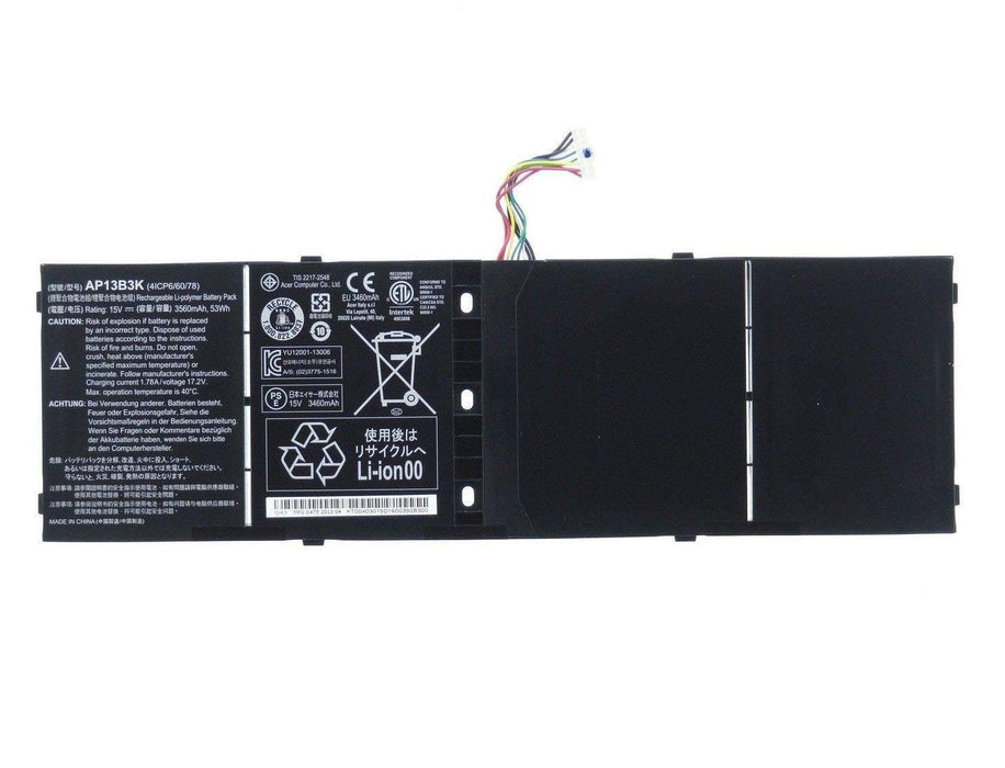 AP13B3K New Acer Aspire M5-583 M5-583P V5 V7 Ultrabook Battery 53Wh - LaptopBatteries.ca