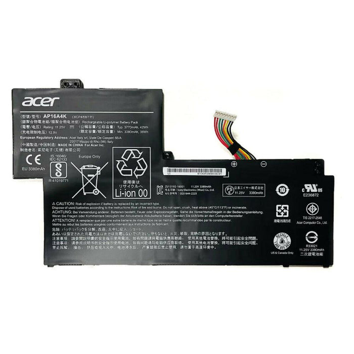 AP16A4K New Genuine Acer Swift 1 SF113-31 Battery 42Wh AP16A4K - LaptopBatteries.ca