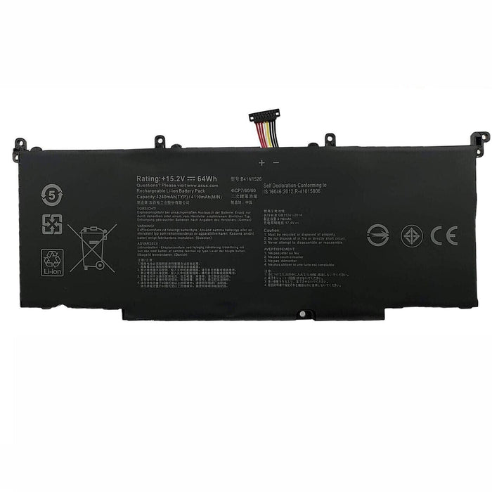 B41N1526 New Compatible Asus ROG Strix FX502VD FX502VE FX502VM FX502VT Battery 64WH - LaptopBatteries.ca