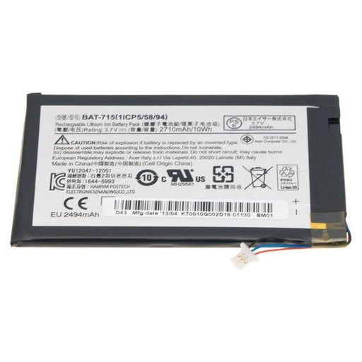 BAT-715 New Genuine Acer Iconia Tab B1 B1-A71 Tablet Battery 10Wh - LaptopBatteries.ca