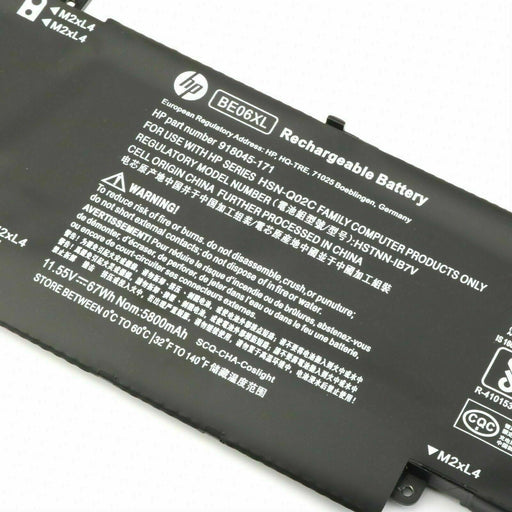 BE06XL New Genuine HP 918045-171 918045-1C1 918108-855 Battery 67Wh - LaptopBatteries.ca