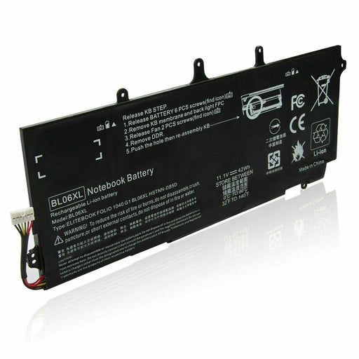 BL06XL New Compatible HP 722236-171 722236-1C1 722236-2C1 722297-005 Battery 42WH - LaptopBatteries.ca