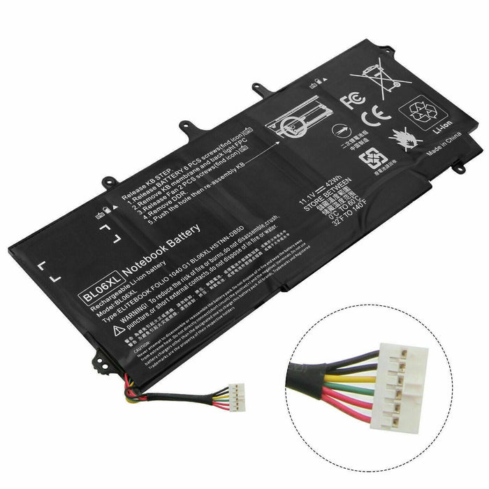 BL06XL New Compatible HP BL06042XL Battery 42WH - LaptopBatteries.ca