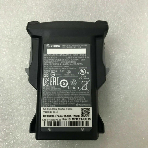 BT-000370 New Genuine Zebra BT-000370-X0 Battery 23.76WH - LaptopBatteries.ca