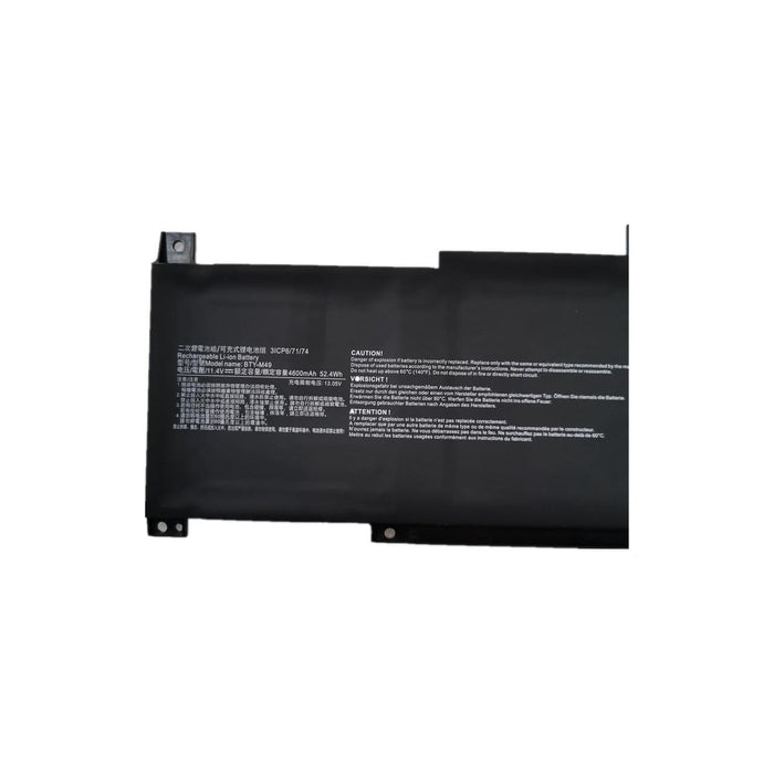 BTY-M49 New Genuine MSI Modern 14 B11SB-081XPT B11SB-083 B11SB-084 B11SB-085 B11SB-086 Battery 52.4WH - LaptopBatteries.ca