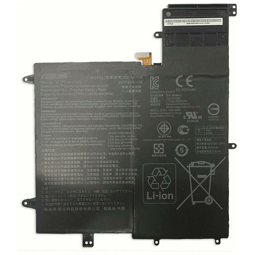 C21N1706 New Genuine Asus Zenbook Flip UX370UA UX370UAF UX370UAR Battery 39WH - LaptopBatteries.ca