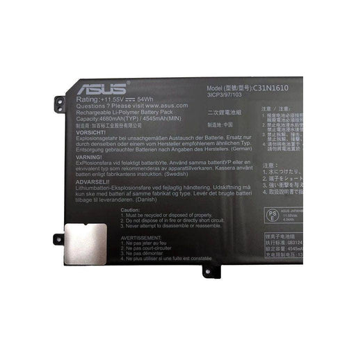 C31N1610 New Genuine Asus 0B200-02090100 Battery 54WH - LaptopBatteries.ca
