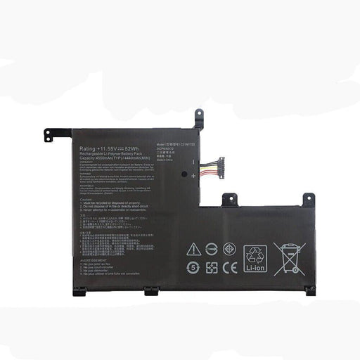C31N1703 New Compatible Asus ZenBook Flip Q525UA Q525UAR Q525UN Q525UNR Battery 52WH - LaptopBatteries.ca