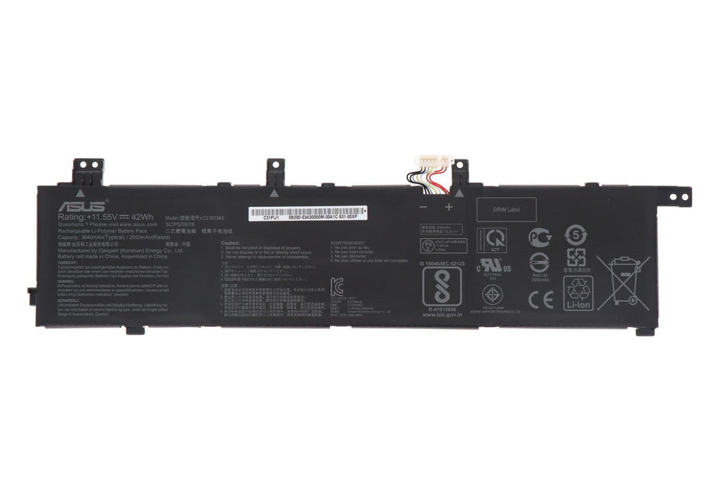 C31N1843 New Genuine Asus VivoBook S15 S532F S532FA S532FL Battery 42WH - LaptopBatteries.ca