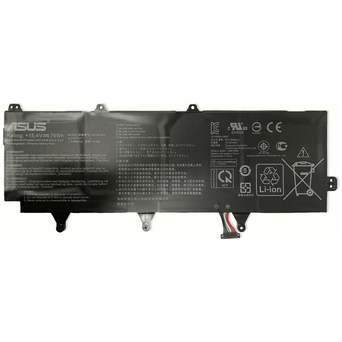 C41N1802 New Genuine Asus Zephyrus GX735LWS GX735LXS Battery 76WH - LaptopBatteries.ca