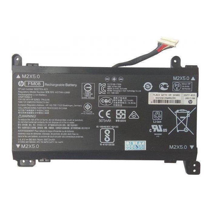 FM08-16 New Genuine HP 922753-421 HSTNN-LB8A HSTNN-LB8B TPN-Q195 16wire 16-pin Battery 86Wh - LaptopBatteries.ca