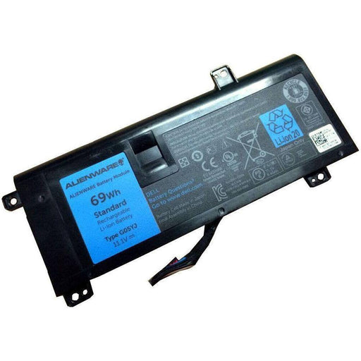 G05YJ New Genuine Dell Alienware 14 A14 M14X R3 R4 Battery 69Wh - LaptopBatteries.ca