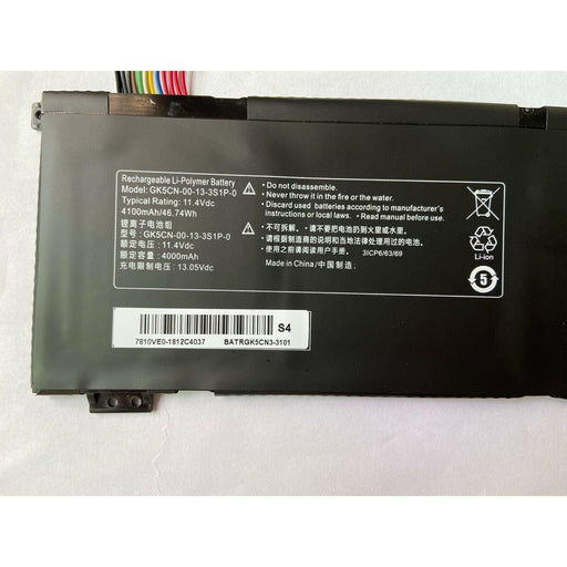 GK5CN New Genuine Getac GK5CN-03-13-03S1P-0 Battery 46.17WH - LaptopBatteries.ca