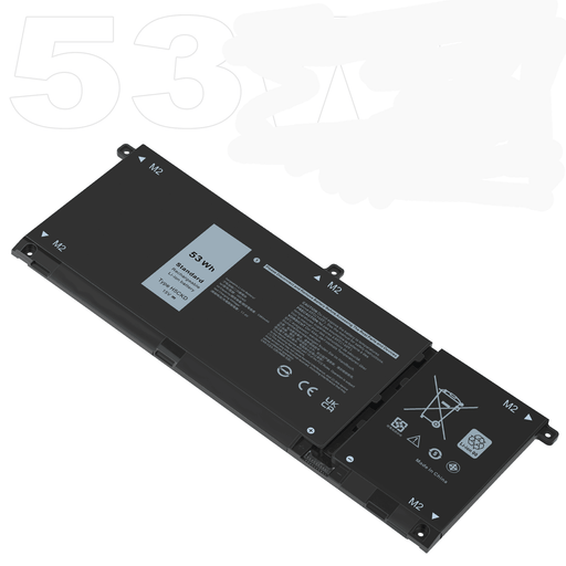 H5CKD New Compatible Dell Inspiron 5300 5301 5401 5402 5501 5502 5505 Battery 53WH - LaptopBatteries.ca