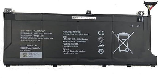 HB4792Z9ECW-22A New Genuine Huawei MagicBook X14 Battery NDR-WFH9HN NMH-WFQ9HN 56WH - LaptopBatteries.ca
