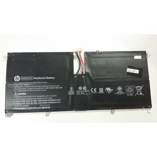 HD04XL New Genuine HP HD04045XL TPN-C104 685866-1B1 685866-171 685989-001 HSTNN-IB3V Battery 45Wh - LaptopBatteries.ca