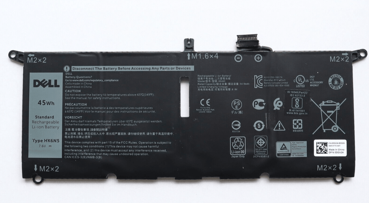 HK6N5 New Genuine Latitude 3301 Battery 45WH - LaptopBatteries.ca