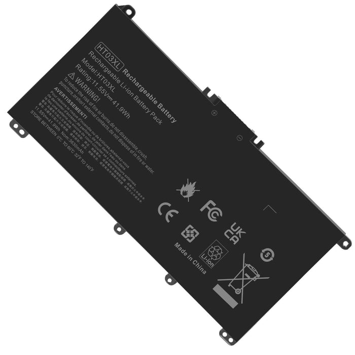 HT03XL New Compatible HP 15-DB0005DX 15-DB0011DX 15-DB0015DX 15-DB0031NR 15-DB0066WM Battery 41.9Wh - LaptopBatteries.ca