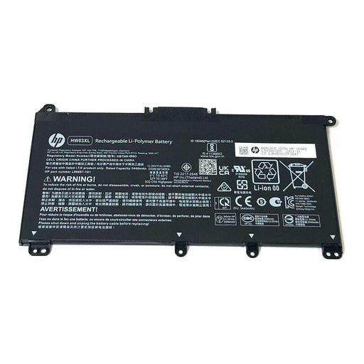 HW03XL New Genuine HP Pavilion 15-EG0073CL 15-EG0074NR 15-EG0074WM 15-EG0079NR 15-EG1053CL Battery 41.04WH - LaptopBatteries.ca