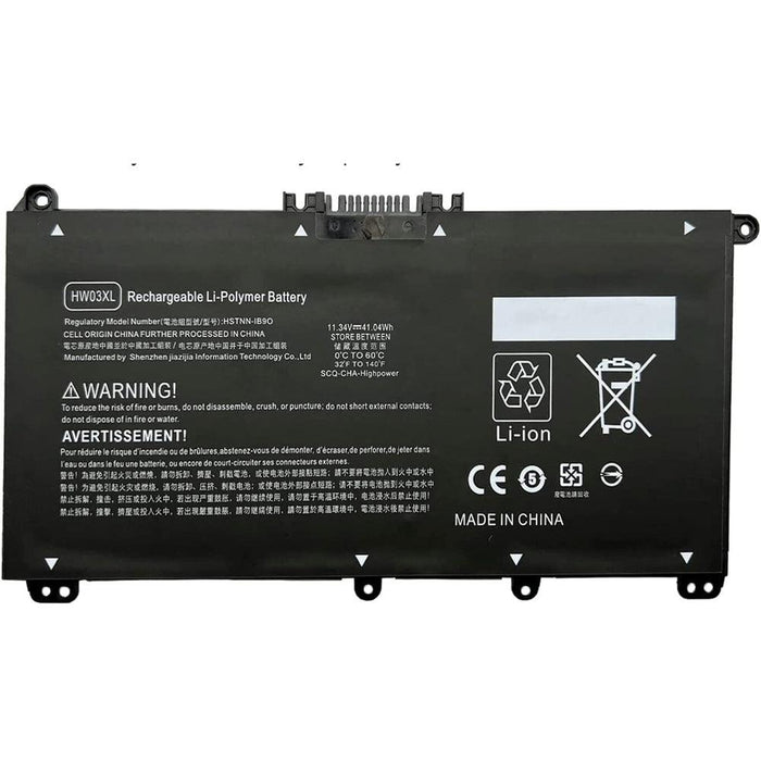 HW03XL New Compatible HP Pavilion 15-EG0000 15-EG0010NR 15-EG0021NR 15-EG0025CL 15-EG0025NR Battery 41.04WH - LaptopBatteries.ca