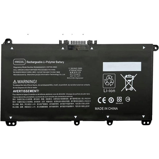 HW03XL New Compatible HP 240 245 250 255 256 470 G9 Battery 41.04WH - LaptopBatteries.ca