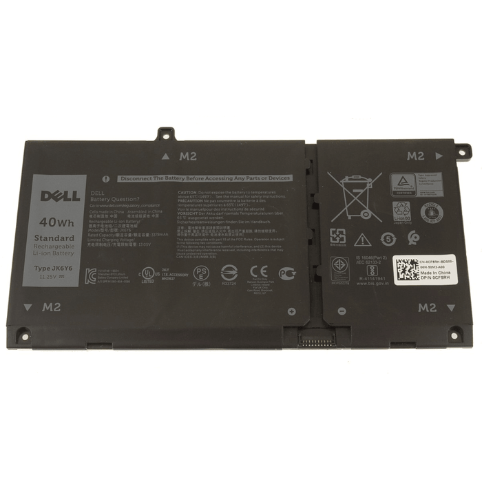 JK6Y6 New Genuine Dell Inspiron 2-in-1 5400 5406 7405 Battery 40Wh - LaptopBatteries.ca