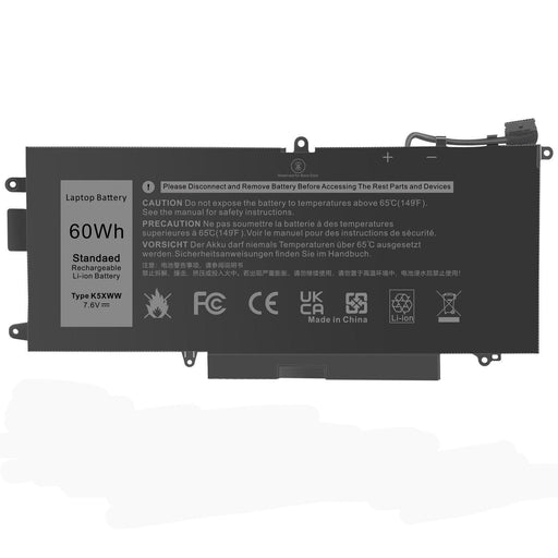 K5XWW New Compatible Dell Latitude 0725KY N18GG Battery 60WH - LaptopBatteries.ca