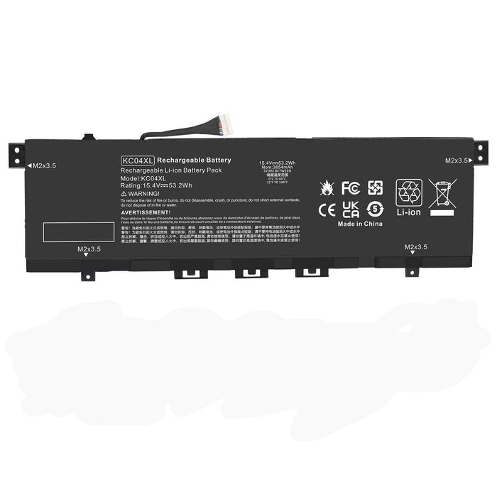 KC04XL New Compatible HP L08496-855 LO8496-855 L08544-1C1 L08544-2B1 TPN-W133 TPN-W136 Battery 53.2WH - LaptopBatteries.ca